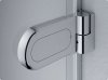 Ronal Sanswiss Pur Drzwi jednoczęściowe do 100xdo 200 cm lewe profile chrom szkło Master Carre PUR1GSM21030